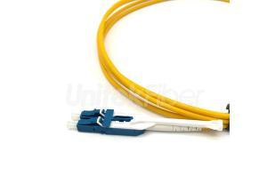 pull push uniboot optic fiber patch cord lc lc 9 125un single mode lszh flame retardand 4