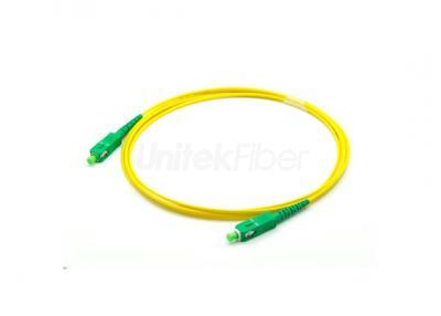 Excellent Fiber Optic Jumpers SC/APC to SC/APC Patchcord Simplex Corning Urtra Fiber 0.1dB