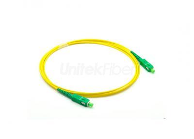 Excellent Fiber Optic Jumpers SC/APC to SC/APC Patchcord Simplex Corning Urtra Fiber 0.1dB