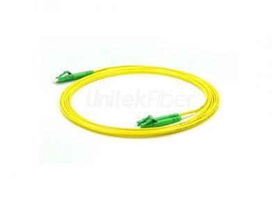 Premium Fiber Optic Patchcord LC to LC Corning Fiber Jumper Cables Duplex Single Mode Yellow