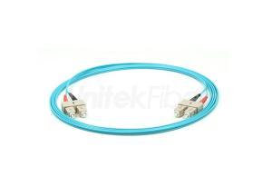 Hot Fiber Optic Jumper SC-SC Duplex Patch Cord OM3 10G 50/125um 3.0mm