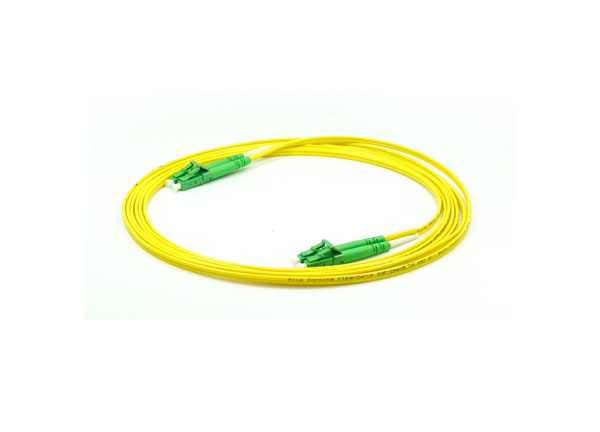 Jumper Cable LC/APC - LC/APC Fiber Optic Patch Cord G657A2 Bend-insensitive 2.0mm OS2 Yellow