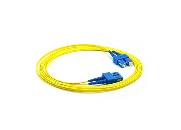 SC/UPC-SC/UPC Fiber Optic Patch Cord Duplex OS2 9/125um G657A2 Fiber 3.0mm