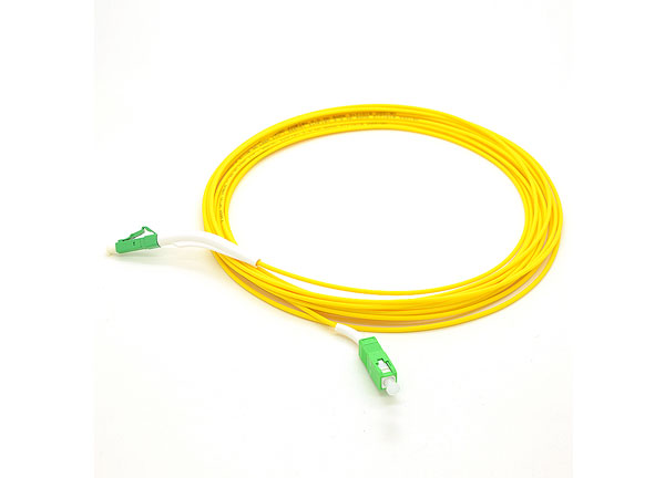 90 Degree Angled Boot Fiber Optic Jumpers LC/APC-SC/APC SM Fiber Patchcord G657A