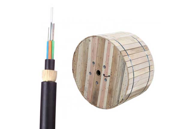 Customized ADSS Fiber Optic Cable Single Mode 24 Fibers Non-metal Stranded Loose Tube Long Span Double Jacket