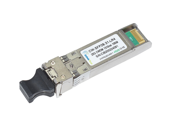 sfp28 lr4 25g optical transceiver for ethernet and data center duplex 1330nm 10km dom cwdm  4