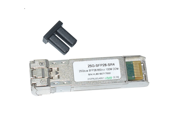 high reliability sfp28 sr4 25g optical transceiver with high performance 850nm 100m lc mmf 1