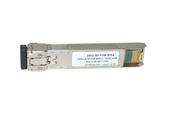 High Reliability SFP28 SR4 25G Optical Transceiver With High Performance 850nm 100m LC MMF