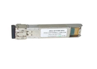 High Reliability SFP28 SR4 25G Optical Transceiver With High Performance 850nm 100m LC MMF