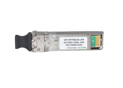 SFP28 25G Optical Transceiver With DOM Function 1270nm - 1370nm 10km 5G Fronthual Ethernet