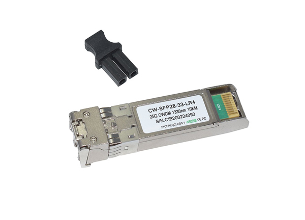 sfp28 25g optical transceiver with dom function 1270nm 1370nm 10km 5g fronthual ethernet 4