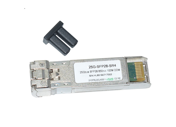 high reliability sfp28 25g optic module multimode 850nm 100m dual lc ports 1