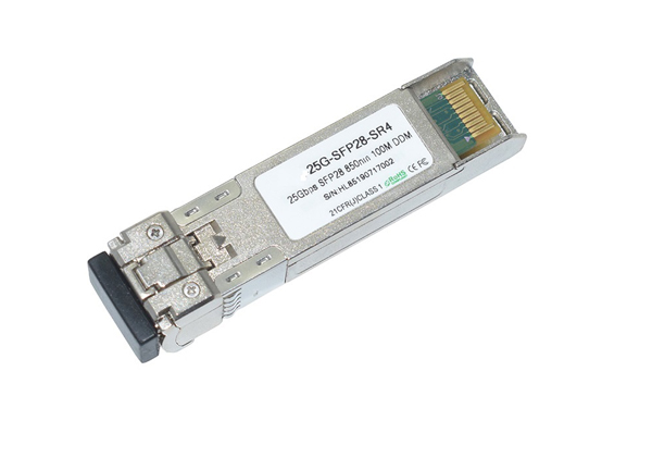 High Reliability SFP28 25G Optical Transceiver Module Multimode 850nm 100m Dual LC Ports