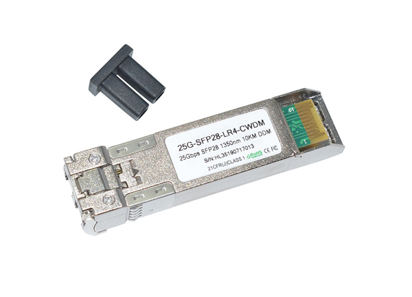 Industrial CWDM 25G Optic Transceiver 1310nm 10km SFP28 Optical Module for 5G