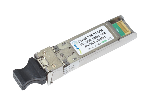 Hot SFP28 25G 10KM CWDM 5G Network Optical Transceiver Single Mode LC Duplex