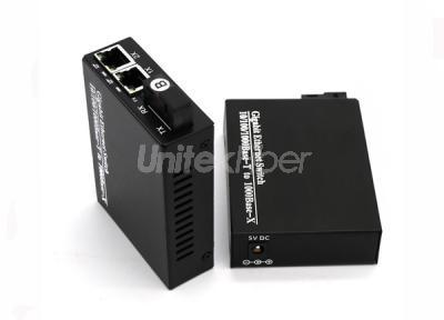 101001000M Optical Fiber Media Converter with 2RJ45 Ports to Fiber Ethernet Switch 2