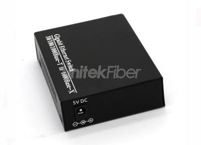 101001000M Optical Fiber Media Converter with 2RJ45 Ports to Fiber Ethernet Switch 3