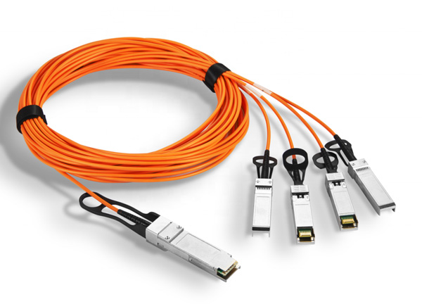 10G AOC SFP+ Active Optical Cable OM3 Wavelength 850nm 1m-5m