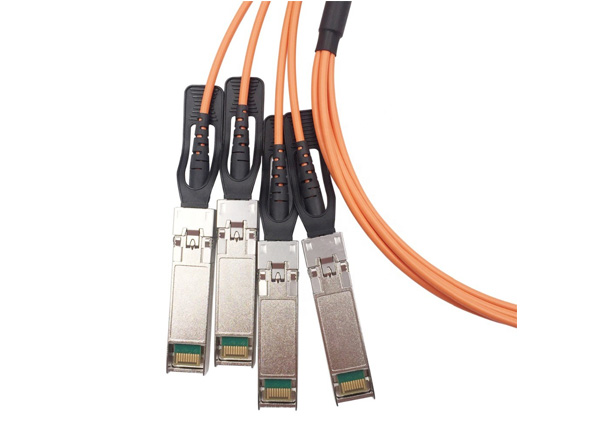 10G AOC SFP+ Active Optical Cable OM3 Wavelength 850nm 1m-5m