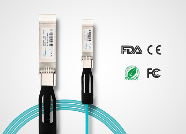  25G SFP28 AOC Active Optical Cable OM3 3mts 25G AOC Cable for 5G Database