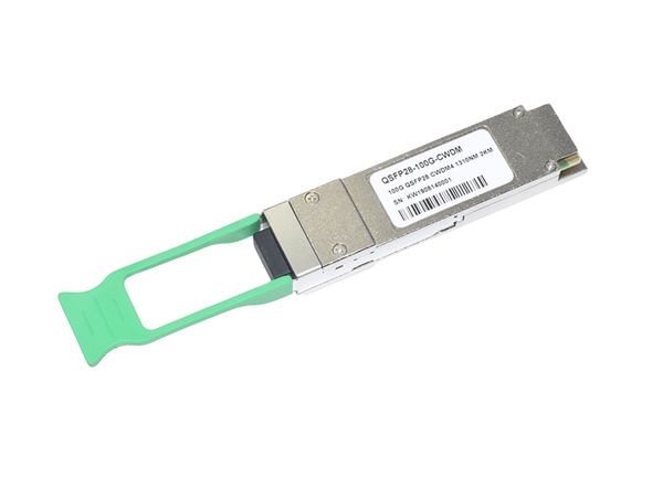 High Rate 100G QSFP28 CWDM Fiber Optical Transceiver Box 2KM 1310nm