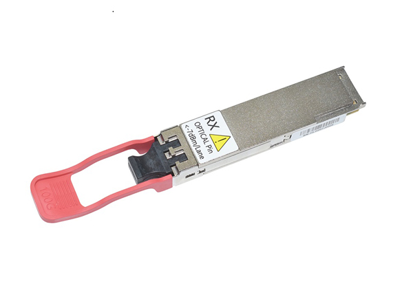 100g qsfp28 er4 optical transceiver 40km 1310nm compatible with alcatel lucent nokia  3