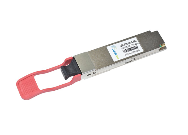 100g qsfp28 er4 optical transceiver 40km 1310nm compatible with alcatel lucent nokia