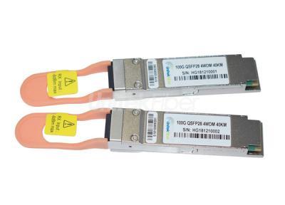 100G QSFP28 Optical Transceiver 1310nm 40km 4WDM Compatible with DELL 2