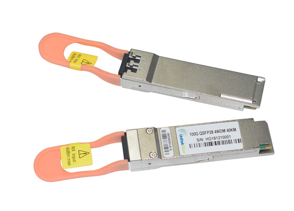 100G QSFP28 Optical Transceiver 1310nm 40km 4WDM Compatible with DELL 