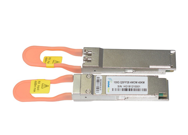 100G QSFP28 Optical Transceiver 1310nm 40km 4WDM Compatible with DELL