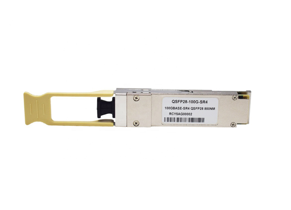 high reliability qsfp28 100g sr4 optical transceiver in fiber optic network equipment 850nm 100m 2