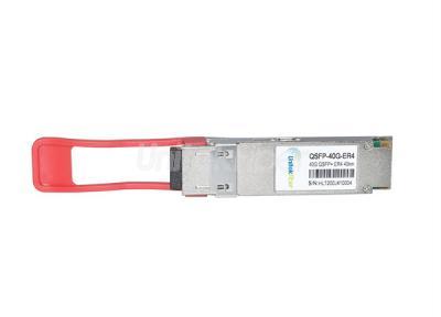 40G QSFP+ Optic Transceiver up to 40km with Duplex LC Connector 1320nm DOM SMF