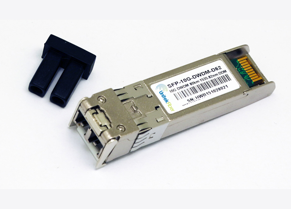 10G CWDM DWDM Fiber Optical Transceiver Module 1270nm-1570nm 40KM