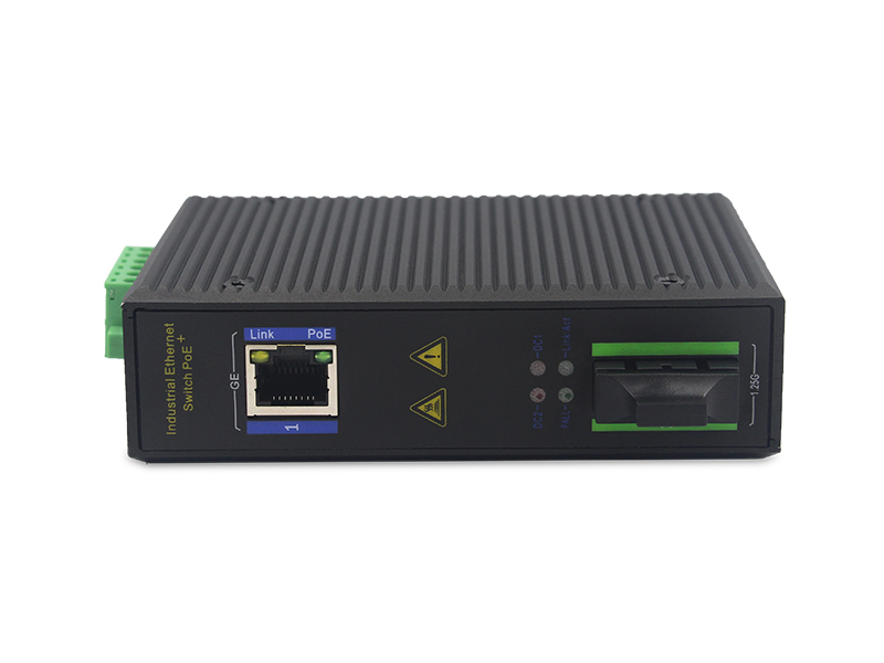 1 Optical Port 1 Electric Port Non-managed Gigabit Industrial-grade 1000M PoE Ethernet Switch