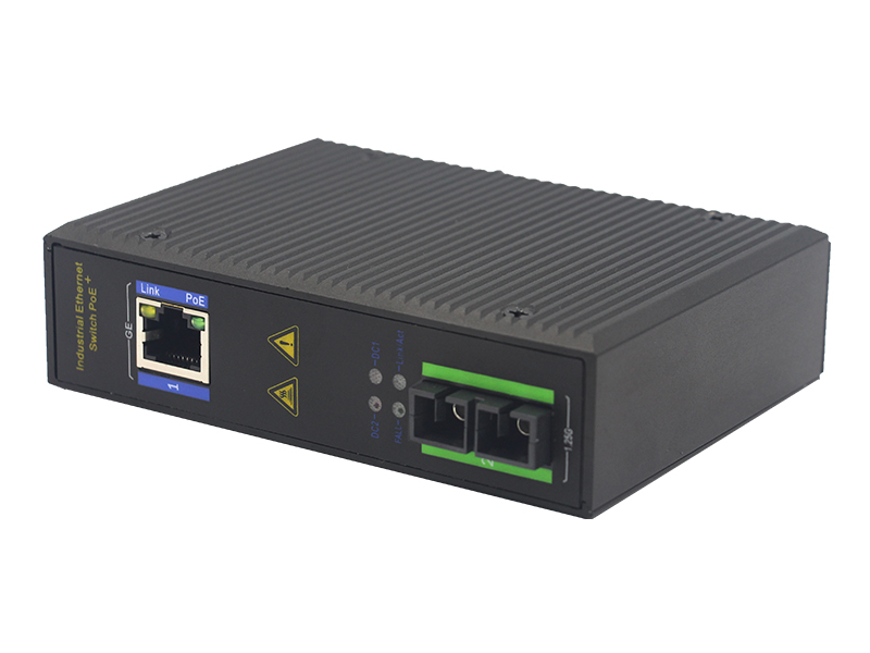 1 Optical Port 1 Electric Port Non-managed Gigabit Industrial-grade 1000M PoE Ethernet Switch
