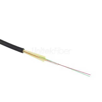 Customized Indoor|outdoor Fiber Optic Cable 2-24 cores Single Mode OS2 G657 FR LSZH Black|White