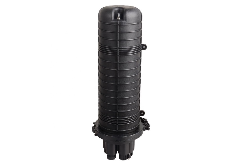 Fiber Joint Box with 2 Inlet and 4 Outlet 144 Cores Dome type Fiber Optic Splice Closure