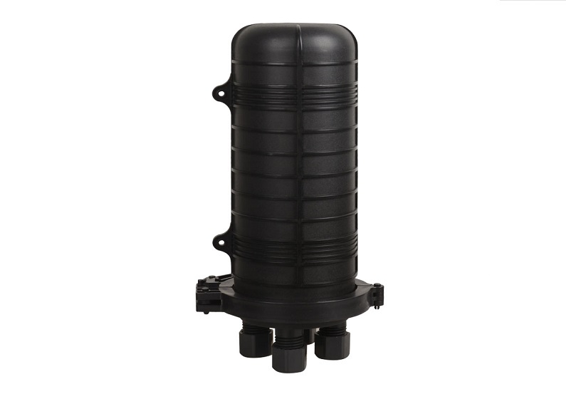 Factory Price Outdoor Waterproof Vertical Optic Fiber Splice Closure 4 Cable Entries 96 Cores
