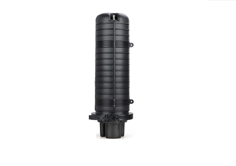 Factory Supply Dome Type 1 Inlet 4 Outlet Heat Shrinkable Sealing Fiber Optical Splice Enclosure 96 Cores