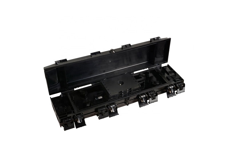 4 In 4 Out Aerial Horizontal Fiber Optic Splice Closure 48cores