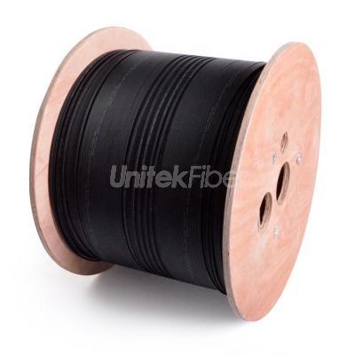 Aerial Outdoor Flat Drop Fiber Optic Cable GYFXTBY 2-24F Single mode Multimode FR LSZH