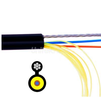 Aerial Cable|GJYFJCH FTTH Drop Optic Cable Single Mode G657A1 G657A2 Metal Strength Member
