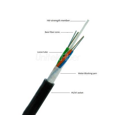 Aerial Fiber Cable|Outdoor Dielectric Waterproof GYFTY 24 core Single Mode G652D Stranded Loose Tube