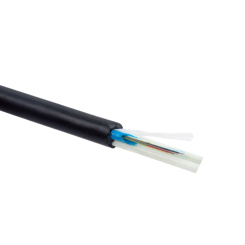 Outdoor ADSS Fiber Optic Cable Manufacturer Non-armored ASU Aerial Fiber Cable 8core 150m Span PE