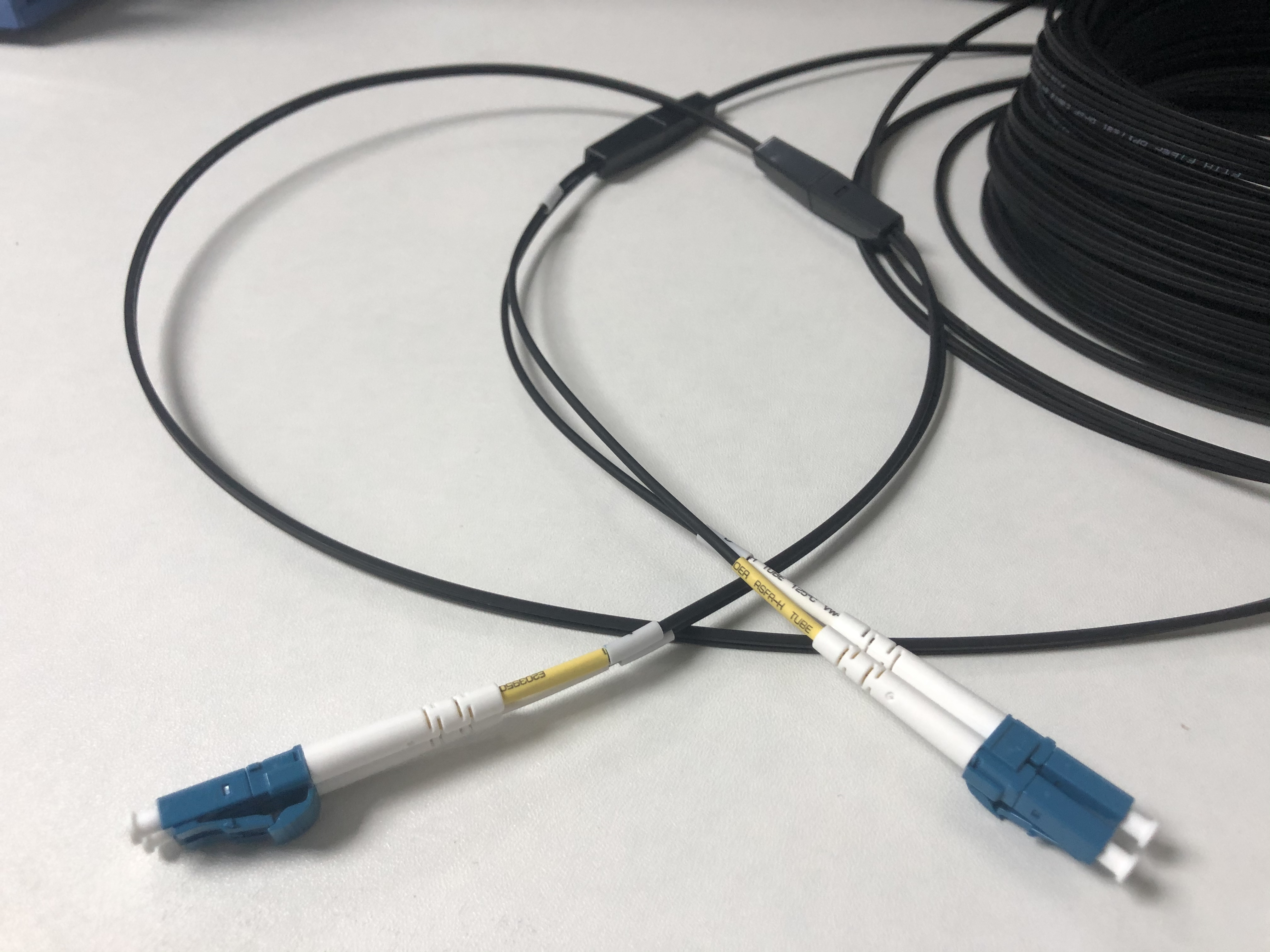 Indoor Pre-terminated FTTH Fiber Optic Patch Cord G657A1 Single Mode LSZH