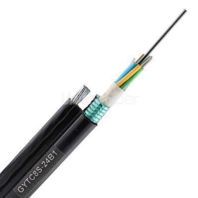 Best Aerial Fiber Cables|Outdoor GYTC8S Fiber Optic Cable 24 cores G652D Self-supporting Figure 8  Jacket PE