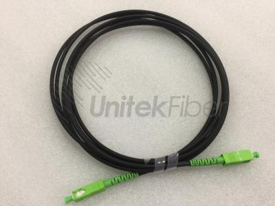 Indoor/Outdoor Fiber Optical Patchcord SC/APC-SC/APC G657B3 3.5mm 3m LSZH Anti-UV Black