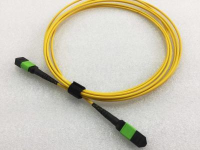 MTP/MPO Fiber Cable|12 cores MPO MTP Fiber Optic Patchcord OS2 Yellow 3M LSZH