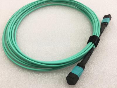 Best MTP/MPO Fiber Cable|MPO- MPO Trunk Cable OM3 Aqua 12 cores Multimode Connector 3M LSZH