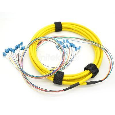 Bulk Fiber Cable LC/UPC-LC/UPC 12 Colors cores Fiber Optic Patchcord SM G657A1 PVC
